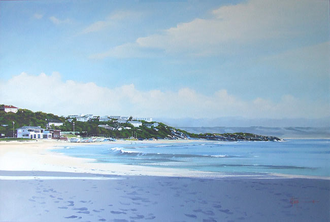 Central Beach, Plettenberg Bay, South Africa - Oil on canvas